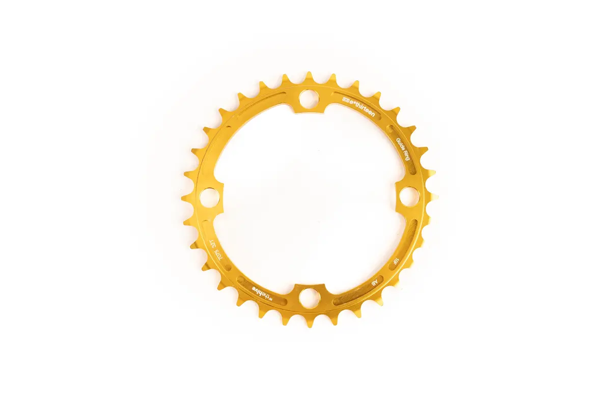 E*Thirteen 32T 104Bcd Guide Ring Delta Gold 1