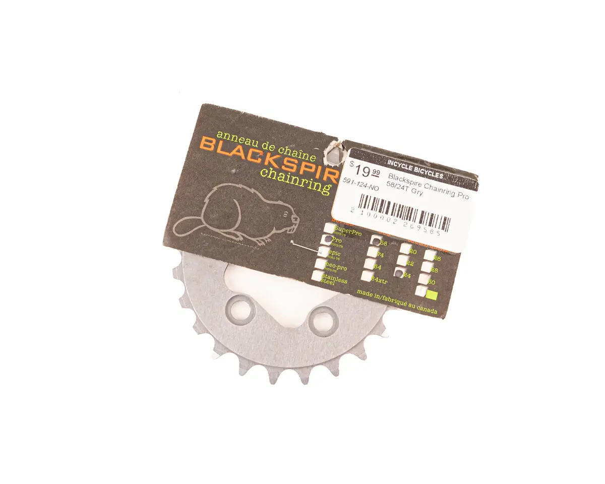 Blackspire Chainring Pro 58/24T Gry 1