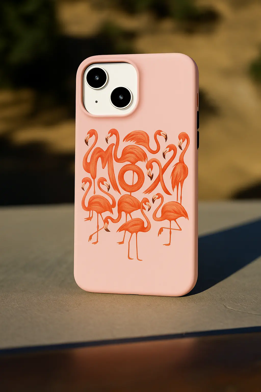 Moxi Flamingo Phone Case 2