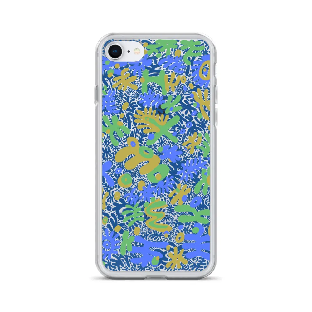 Bent Weird Color Theory Blue Iphone 1