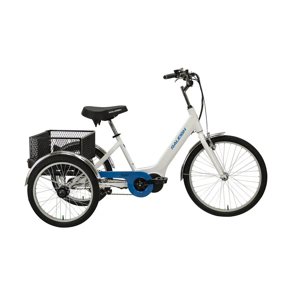 Raleigh Tristar Ie E-Trike Wht 1