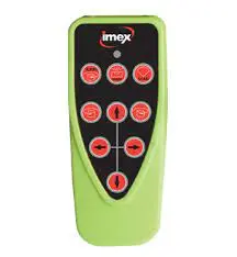 Imex Pipe Laser Ipl3t Remote Control - 012-Ipl3trem 1