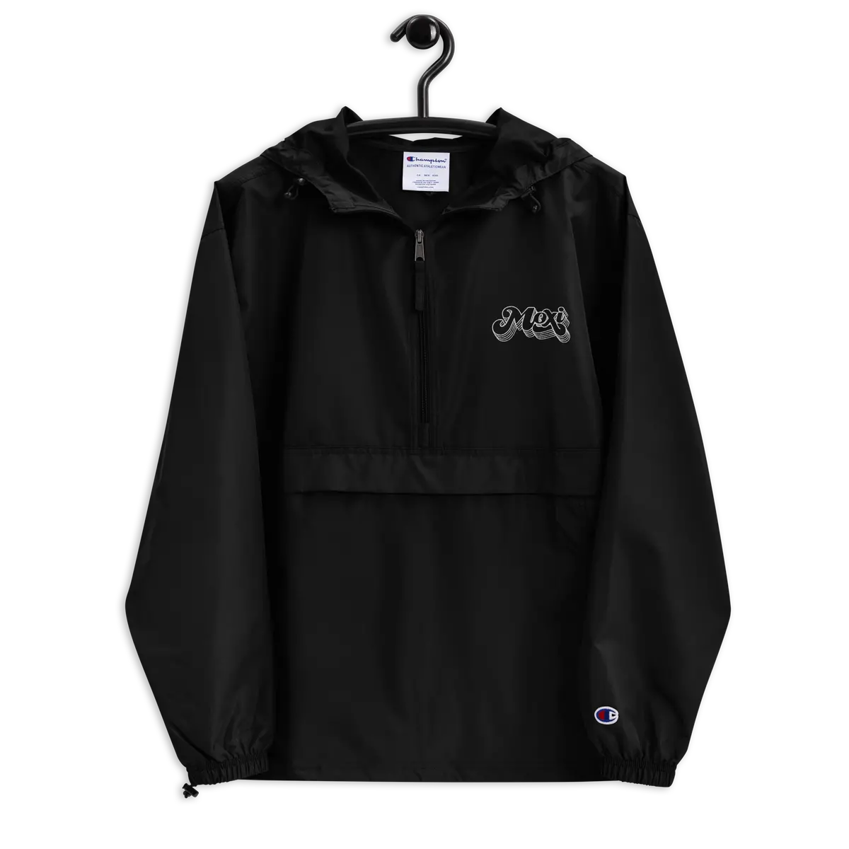 Moxi Champion Packable Jacket (Black) 1