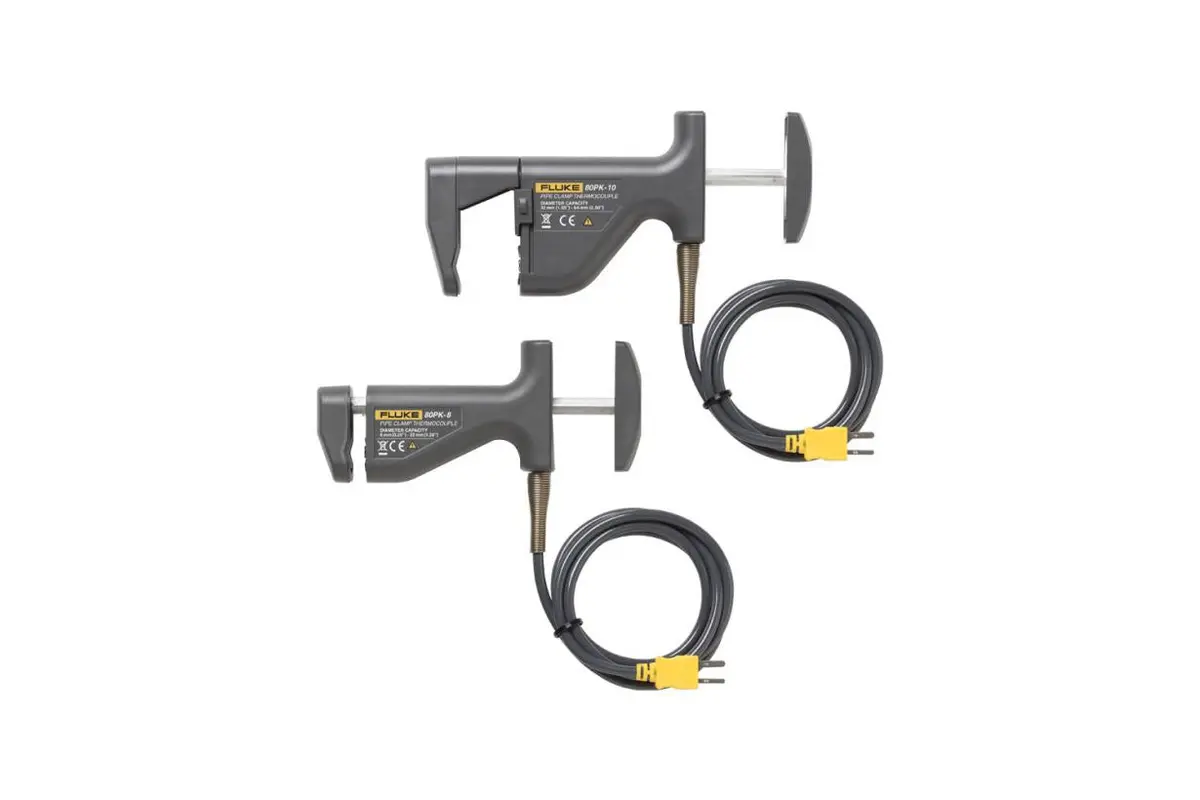 Fluke 80Pk-18 Pipe Clamp Temperature Probe Kit (Item No. 3448859) 1