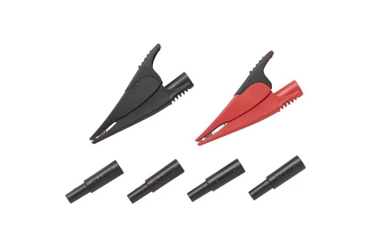 Fluke Ac285 Alligator Clips And Adaptors (Item No. 1610159) 1
