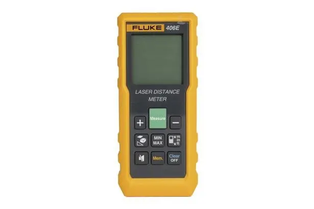 Fluke 406E Laser Distance Meter - 60M/195Ft Max 1