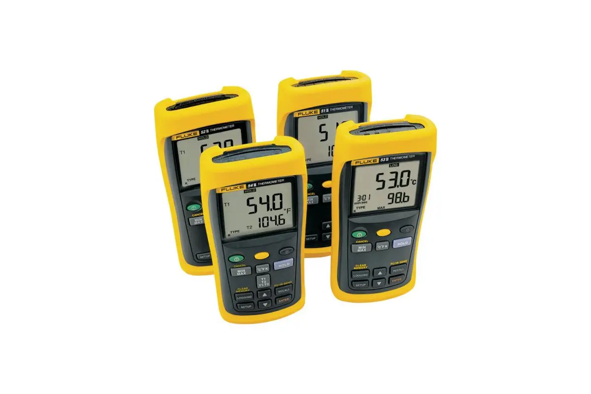 Fluke 52 Ii Dual Input Digital Thermometer 50Hz (Intl Version) 1