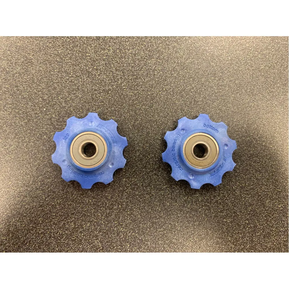 Fsa Derailleur Pulleys Full Ceramic + Ceramic Bearings Campagnolo Blu 1