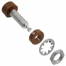 Fluke Pomona 1581 B-Jack, Tin Pl 10/Pkg (Brown) (Item No. 1939249, 1939285, 1939304, 1939328, 1939343, 1939362, 1939381, 1939409) 1
