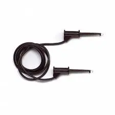 Fluke Pomona 4613-12  Micrograbber/Patch Cord (Black / Red) 1