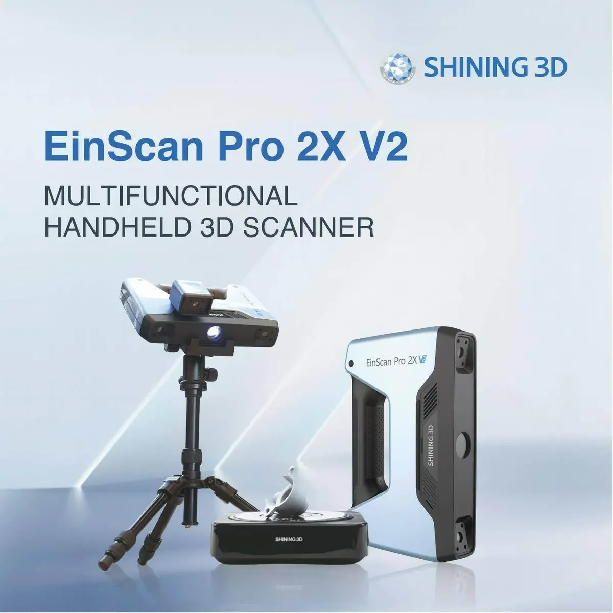 Shining 3D Einscan Pro 2X V2 With Industrial Pack 2