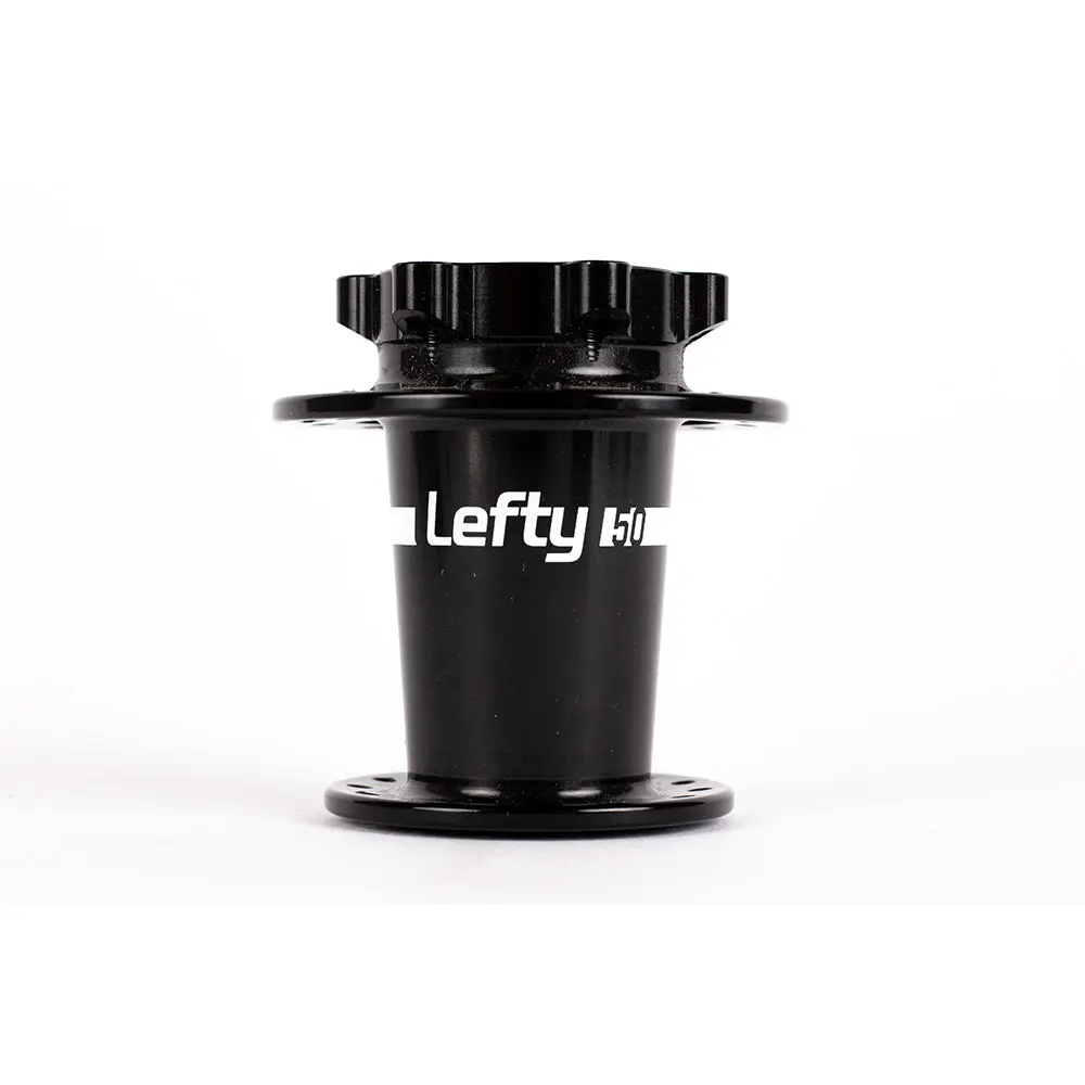 Cannondale Lefty 50 24 Hole Front Hub Black / White 6-Bolt Disc 1