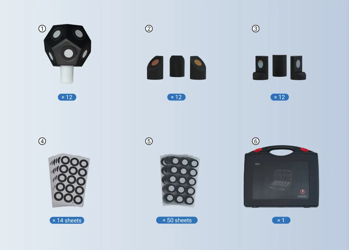 Shining 3D Dynamic Tracking System Accessories Box 1