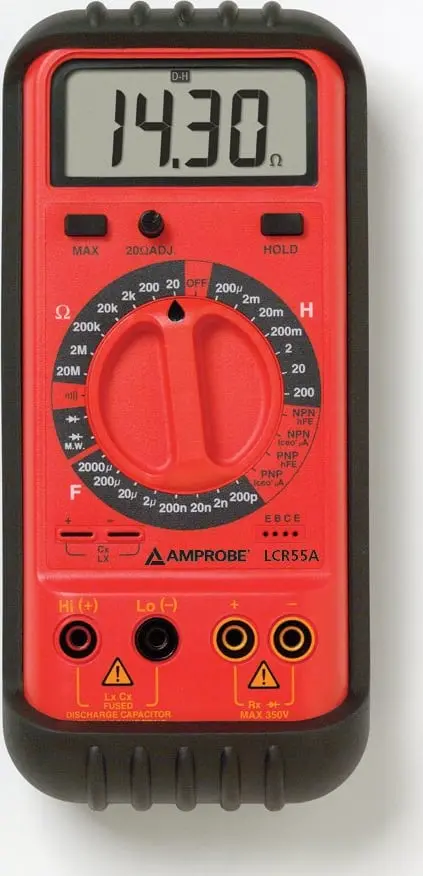 Fluke Amprobe Lcr55a Digital Lcr Meter, Inductance, Resistance 1