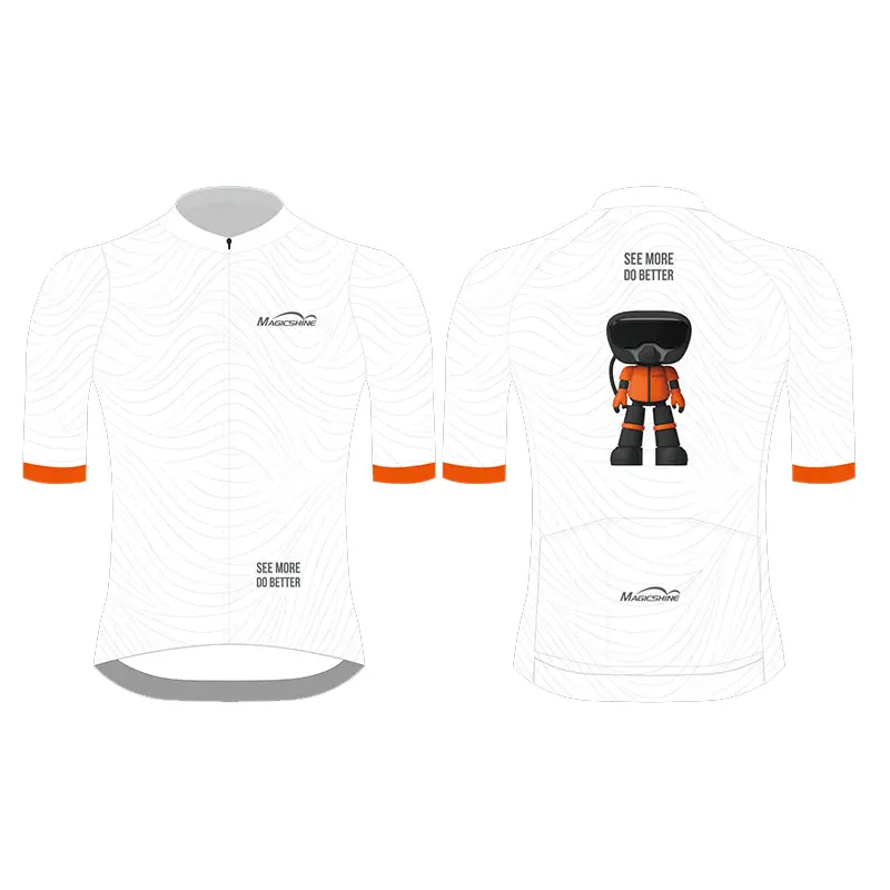 Magicshine Cycling Jersey (White) 1