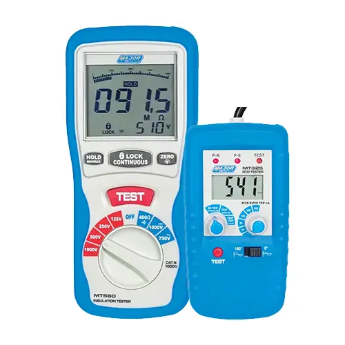 Major Tech Mt25-Combo-2 | Mt560 1000V Insulation Tester + Mt325 Socket Rcd Tester 1
