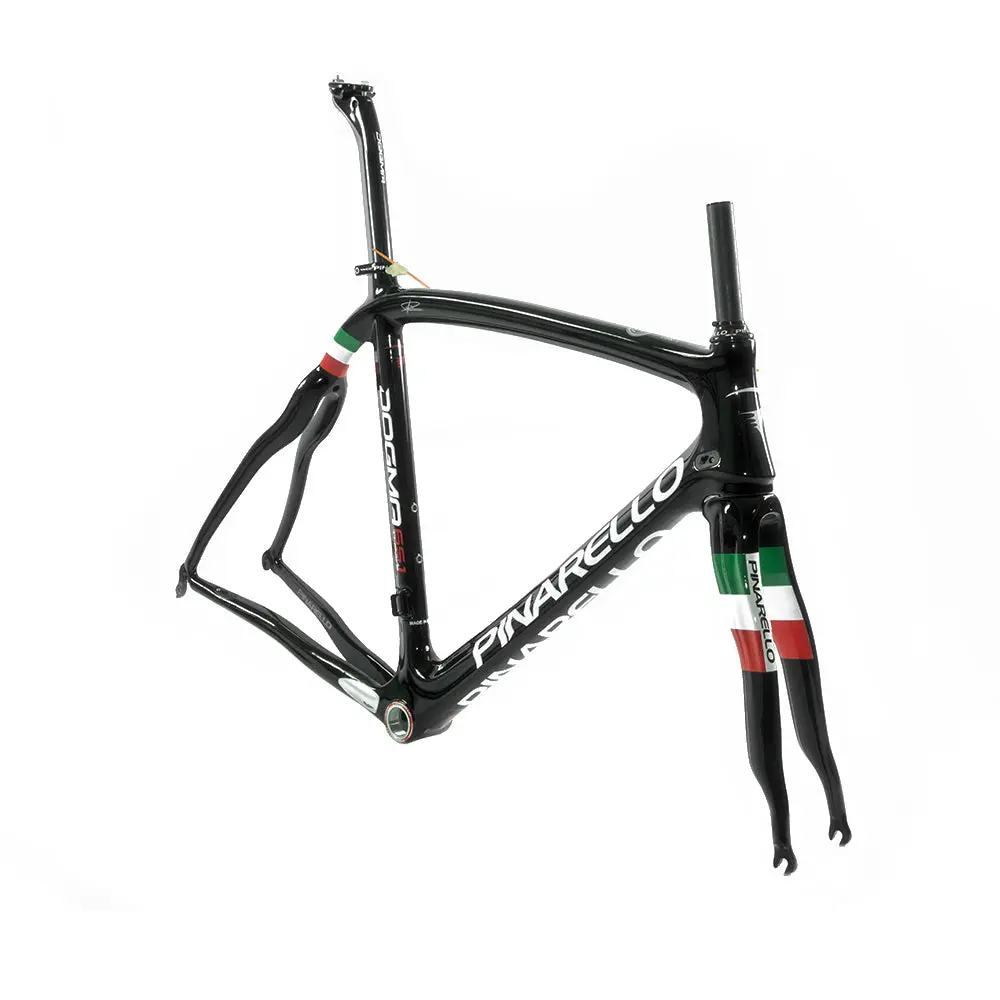 2014 Pinarello Dogma 65.1 T2 Frameset 814 Blk/Italian Flag 55 1