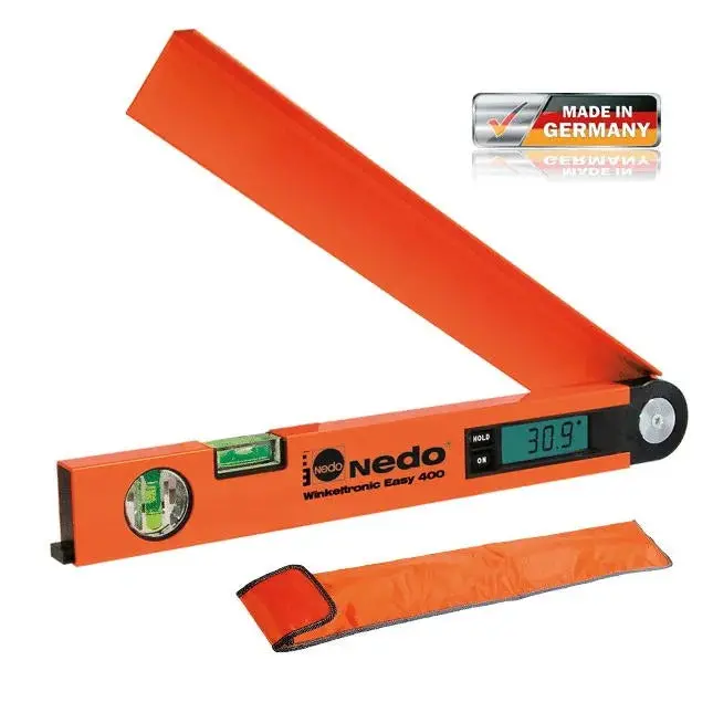 Nedo Winkeltronic Easy 400Mm Digital Angle Finder With Bag 1