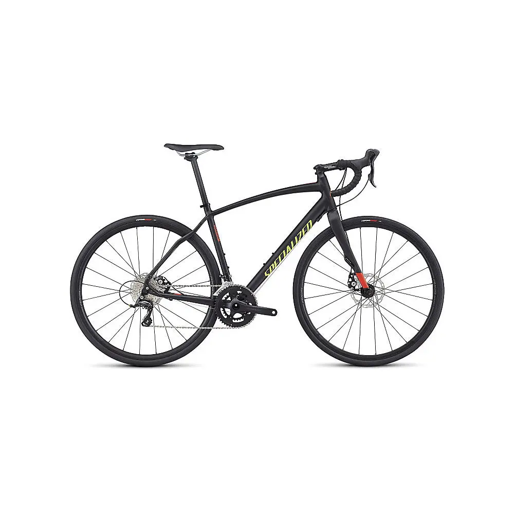 2016 Specialized Diverge Sport A1 Sterling/Hyper Green/Cyan 56 1