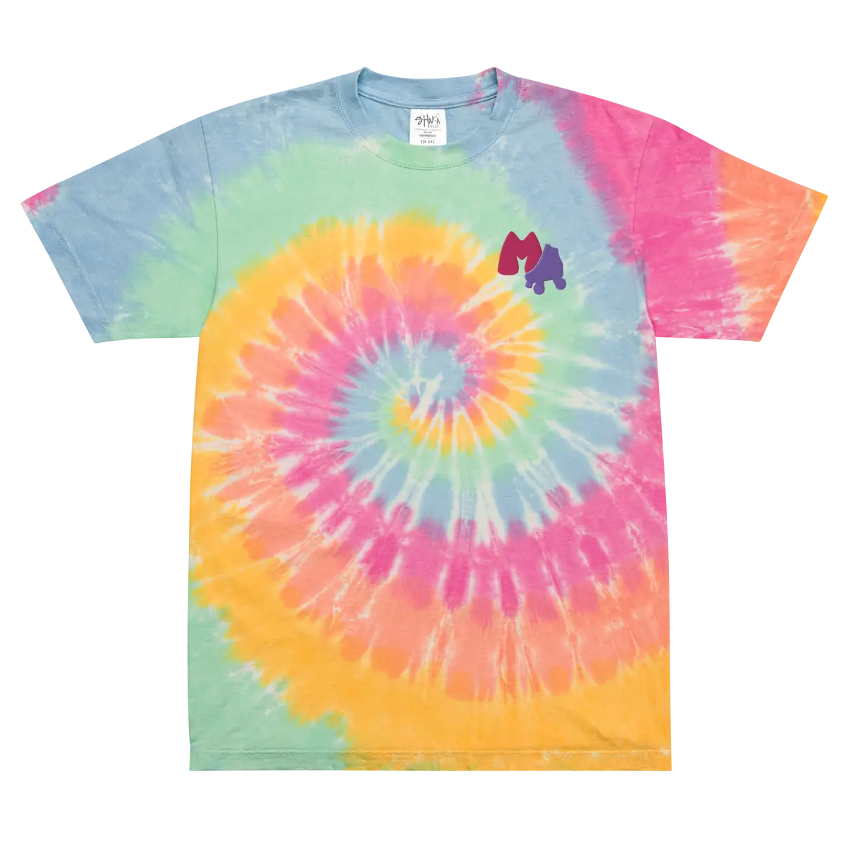 Tie-Dye Oversized Moxi Graphic Tee - Image 3