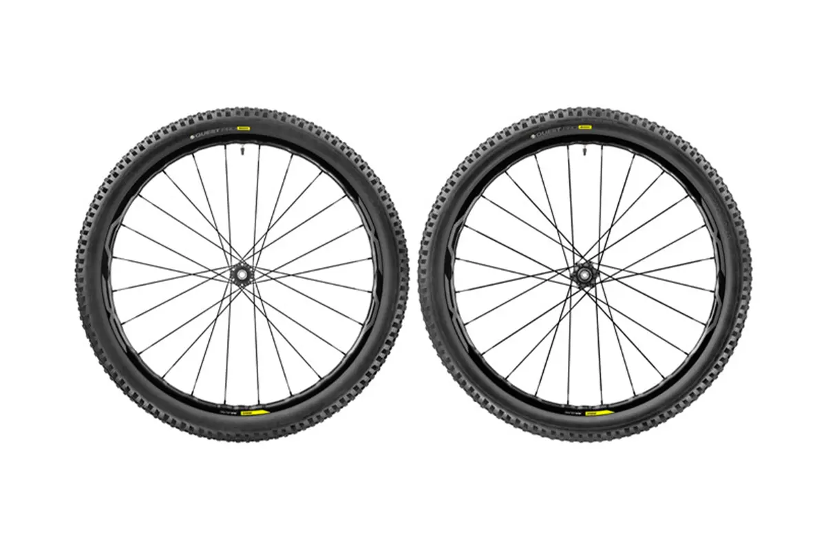 Mavic Xa Elite 29 Wheelset W/ Quest Pro Tires Blk 1
