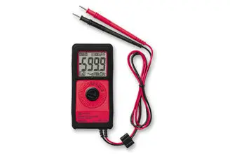 Fluke Amprobe Pm55a Deluxe Automatic Pocket Multimeter With Holster, Case & Voltact (Item No. 2727721) 1