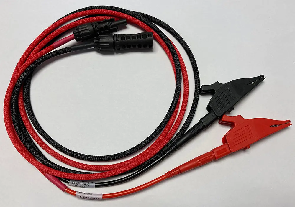 Solmetric Pva Test Leads (1500V Rated): Safely Test Pv Systems Up To 1500V 1