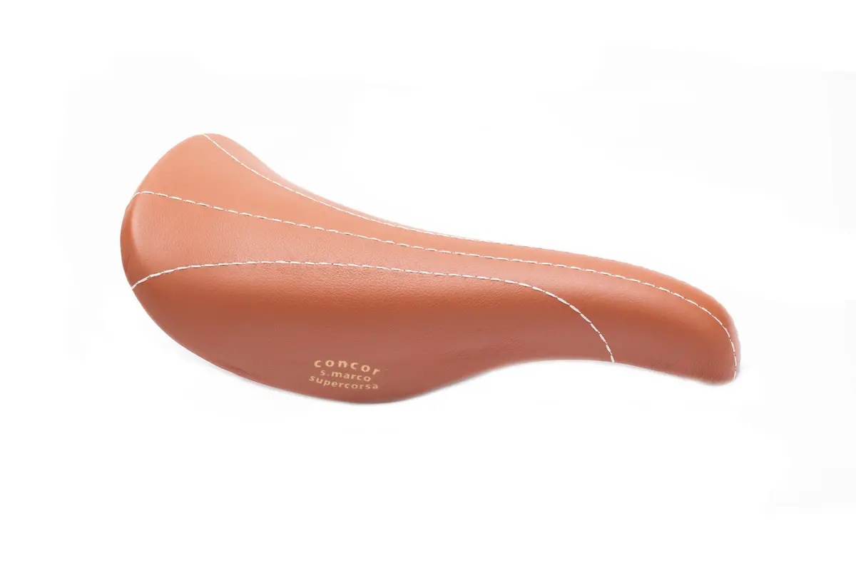 Selle San Marco Concor Supercorsa "Le Ricamate" Saddle Honey 1