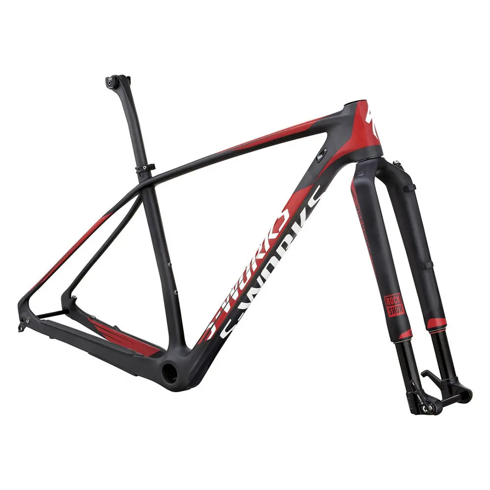 2016 Specialized S-Works Stumpjumper Ht Carbon 29 Frameset Carb/Red/Wht Large 1