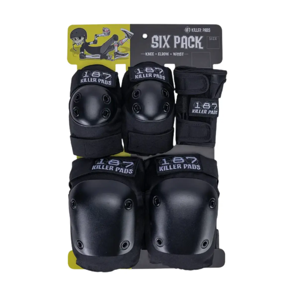 187 Killer Pads Set - Black 1