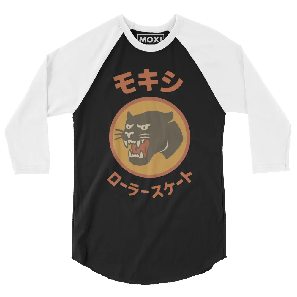 Panther 3/4 Sleeve Raglan Shirt 1
