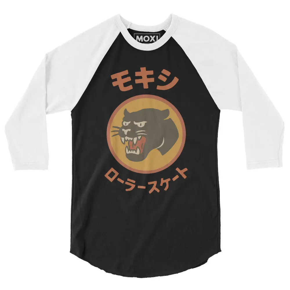 Moxi Is Big In Japan Raglan 1