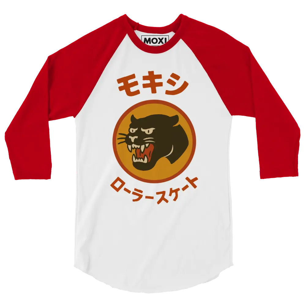 Moxi Panther 3/4 Sleeve Raglan Shirt - Image 2