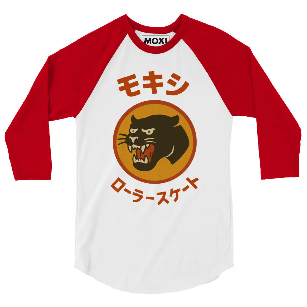 Big in Japan Raglan Sleeve Tee – Soft Blend Baseball-Style Shirt - Image 2