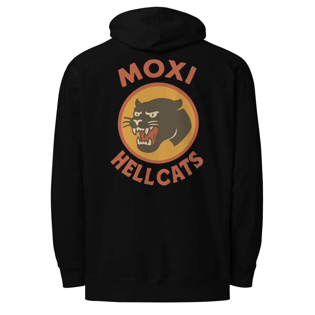 Moxi Hellcats Lightweight Hoodie – Back Graphic 2