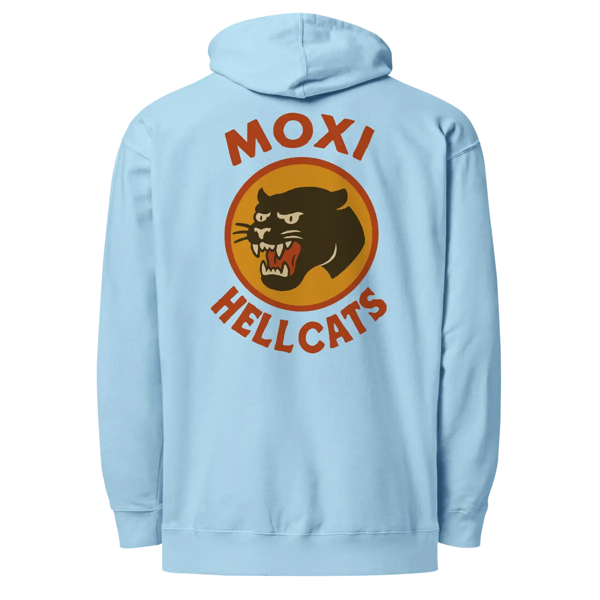 Moxi Hellcats Lightweight Hoodie – Back Graphic 16