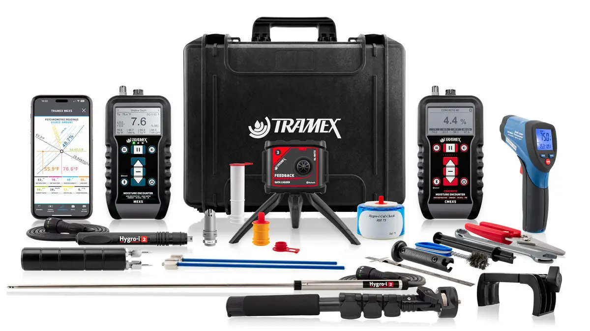 Tramex Wdmk-X Water Damage Restoration Master Kit X 1