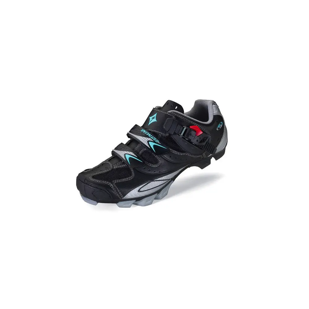 Specialized Motodiva Wmn Mtb Shoe - Blk/Sil/Surf 36/6 1