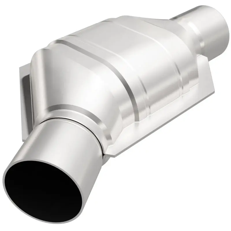 Magnaflow Universal 2.25-Inch Angled-Inlet Catalytic Converter – Stainless Steel, 50-State Legal 1