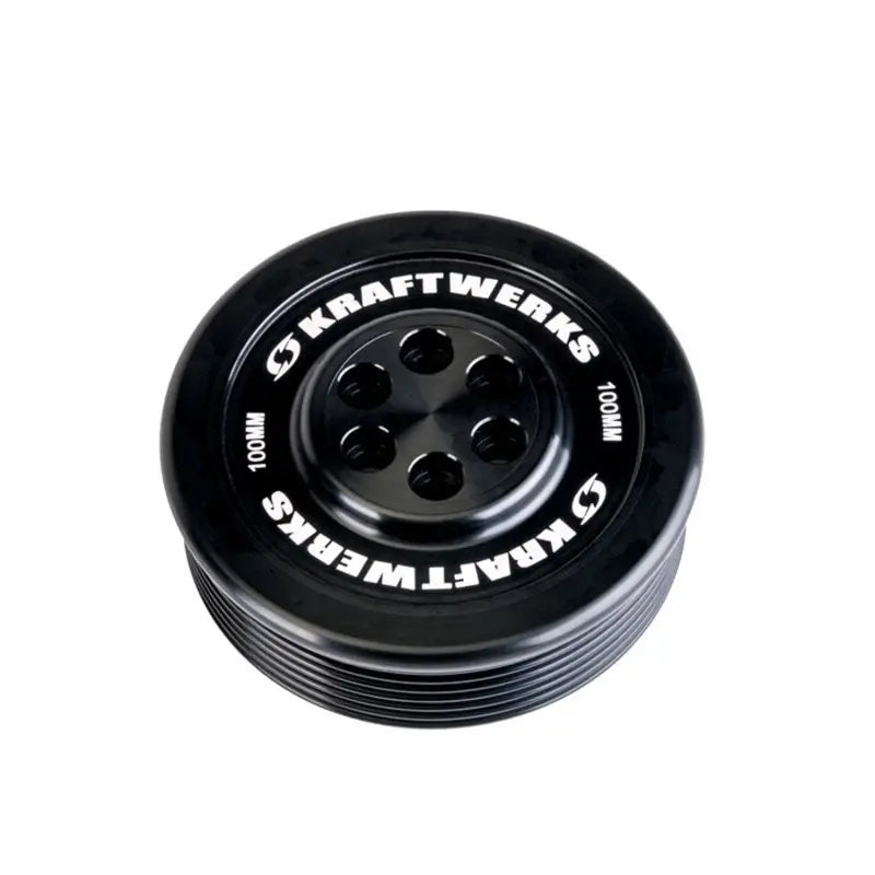 Kraftwerks 100Mm 7-Rib Supercharger Pulley For Forced Induction Applications 1
