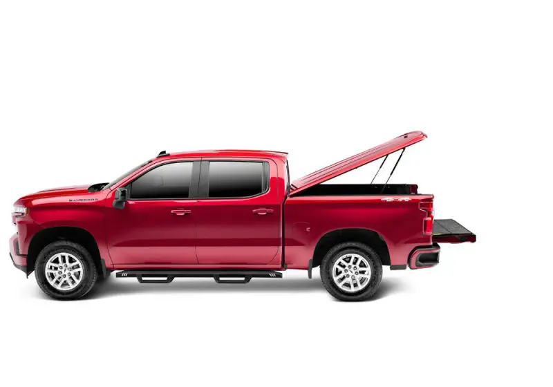 Undercover Lux Soft Roll-Up Bed Cover In Abalone White For 2019–2020 Chevrolet Silverado 1500 (6.5-Foot Bed) 1