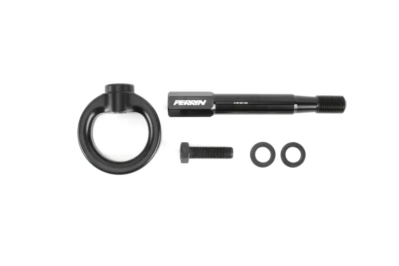Perrin 15-19 Subaru Wrx/Sti Tow Hook Kit (Rear) - Black 1