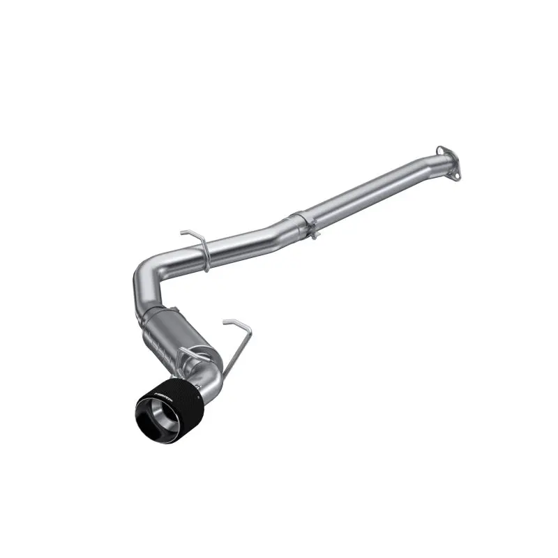 Mbrp Cat-Back Exhaust System For 2012–2022 Subaru Brz & Toyota Gr86 – 3-Inch Stainless Steel, Single Rear Exit With Carbon Fiber Tips 1