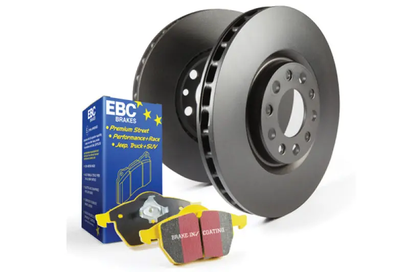 Ebc Yellowstuff Brake Pad & Rk Rotor Kit For Nissan Silvia S13 1