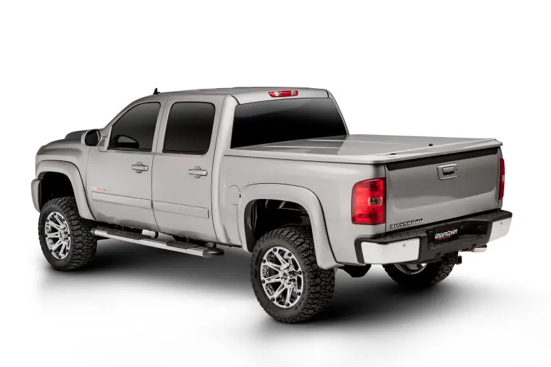 Undercover Lux Soft Roll-Up Bed Cover In Abalone White For 2019–2020 Chevrolet Silverado 1500 (6.5-Foot Bed) 2