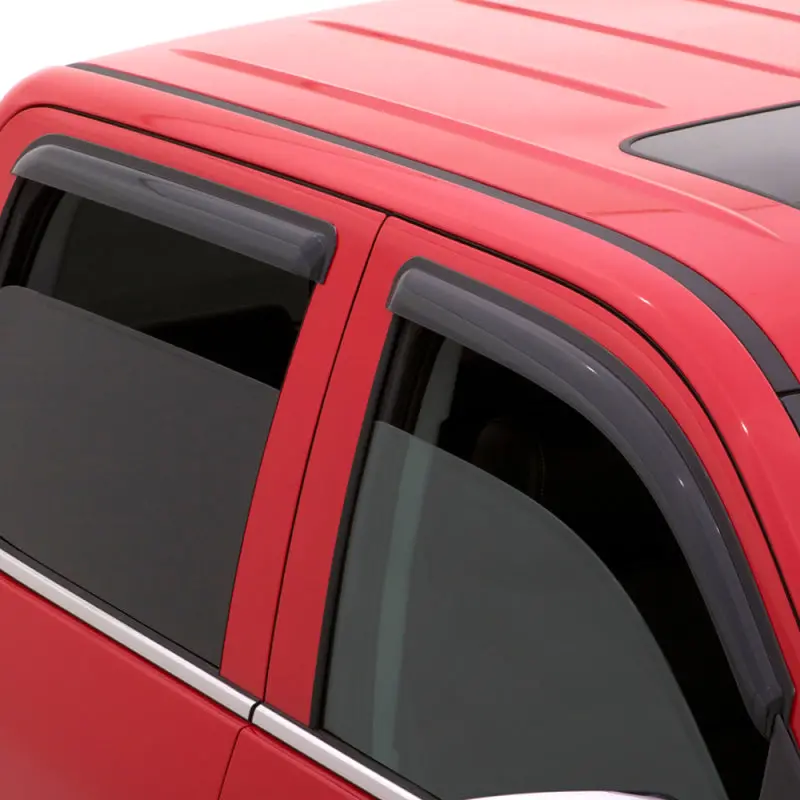 Avs Ventvisor Window Deflectors For 2006–2008 Lincoln Mark Lt – Smoke-Tinted Outside-Mount 4-Piece Kit 1
