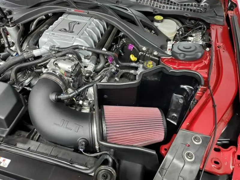 Jlt Performance Big Air Intake System For 2020–2023 Ford Mustang Gt500 – Red Filter, No Tune Required 1