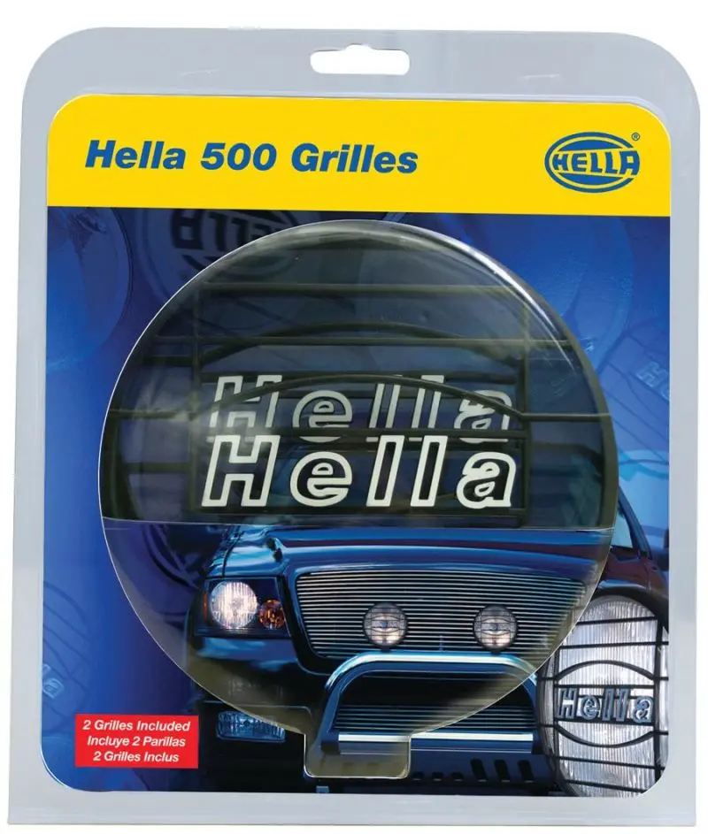 Hella 500 Series Grille Cover Kit – Pair, Universal Fit 1