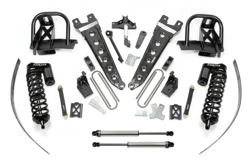 Fabtech 8-Inch Radial Arm Lift System With Dual-Mode Shocks For 2011–2016 Ford F-250 4Wd (W/ Factory Overload) 1