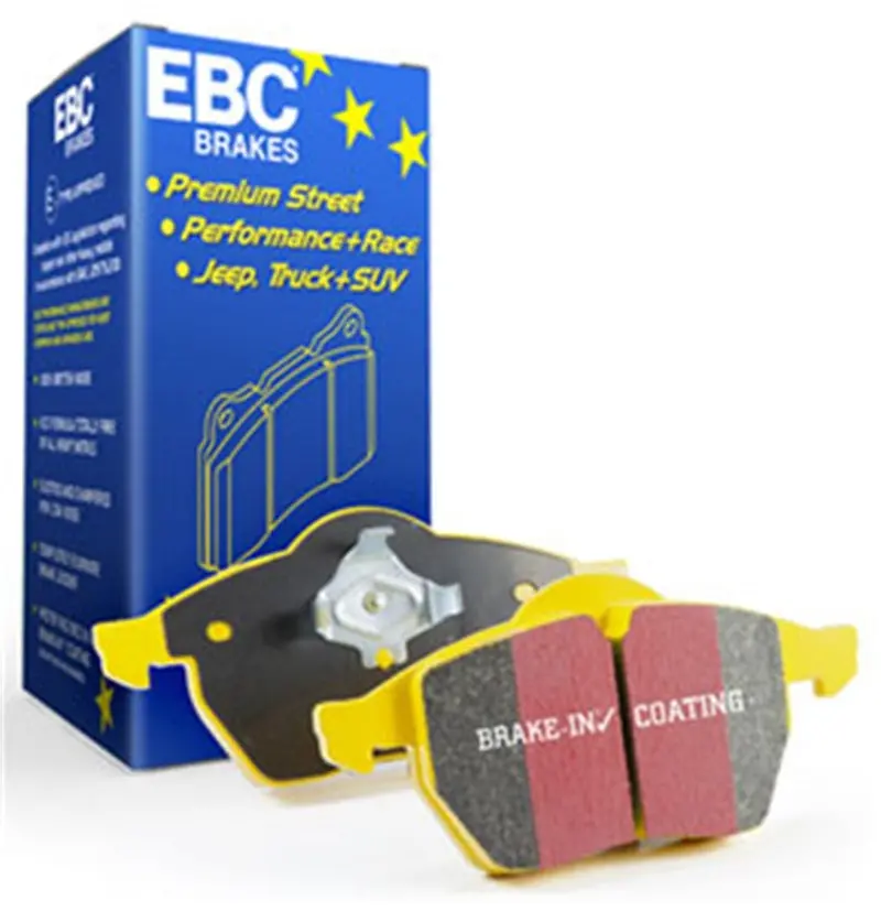 Ebc 09+ Hyundai Genesis Coupe 2.0 Turbo (Brembo) Yellowstuff Front Brake Pads 2